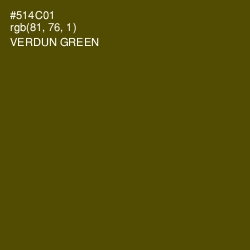 #514C01 - Verdun Green Color Image